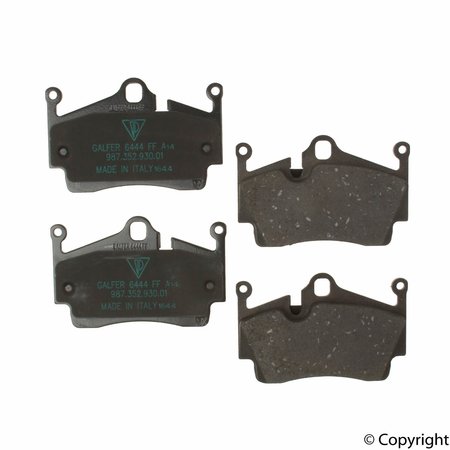 GENUINE Brake Pad Set Rear 05-17 Pr Various, 98735293901 98735293901